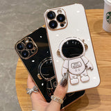 Outer Space 3D Astronaut iPhone Case - Creamcy Cases