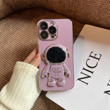 Outer Space 3D Astronaut iPhone Case - Creamcy Cases