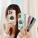 Outer Space 3D Astronaut iPhone Case - Creamcy Cases
