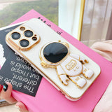 Outer Space 3D Astronaut iPhone Case - Creamcy Cases