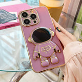 Outer Space 3D Astronaut iPhone Case - Creamcy Cases
