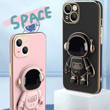 Outer Space 3D Astronaut iPhone Case - Creamcy Cases