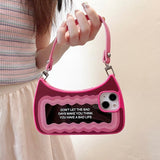Pink Mirror Handbag iPhone Case - CREAMCY