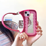 Pink Mirror Handbag iPhone Case - CREAMCY