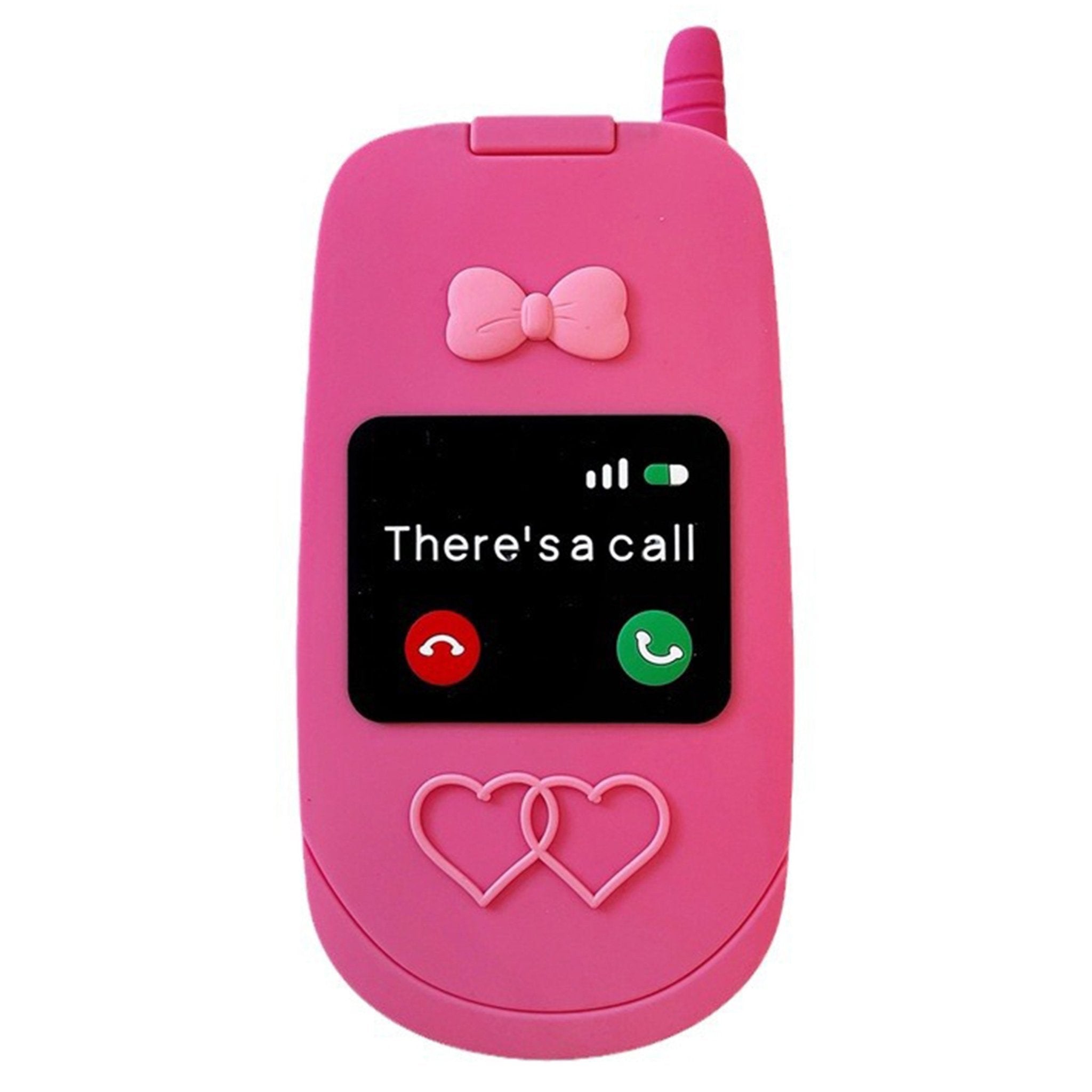 Pink Retro Flip iPhone Case - Main Image