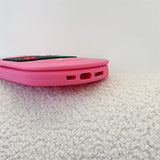 Pink Retro Flip iPhone Case - CREAMCY