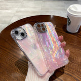 Pink Tulips iPhone Case w/ Crystal Lens Protector - CREAMCY