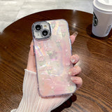 Pink Tulips iPhone Case w/ Crystal Lens Protector - CREAMCY