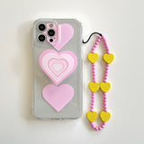 Pink & Yellow Phone Charm - Creamcy Cases