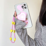 Pink & Yellow Phone Charm - Creamcy Cases