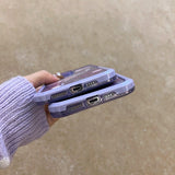 Purple Blooms Floral iPhone Case w/ Stand - CREAMCY