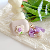 Purple Bowknot AirPods Case - Creamcy Cases