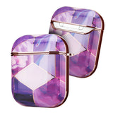 Purple Geode Marble AirPods Case - Creamcy Cases