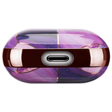 Purple Geode Marble AirPods Case - Creamcy Cases