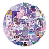Purple Love Sticker Pack (50 Stickers) - Creamcy Cases