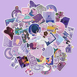 Purple Love Sticker Pack (50 Stickers) - Creamcy Cases