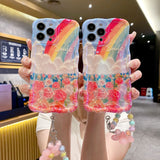 Rainbow Floral Market iPhone Case - CREAMCY