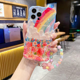 Rainbow Floral Market iPhone Case - CREAMCY