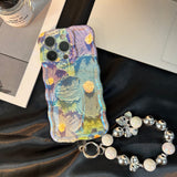Retro Oil Painting Summer Floral iPhone Case - Creamcy Cases