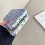 Retro Oil Painting Summer Floral iPhone Case - Creamcy Cases