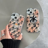 Summer Palm Trees iPhone Case - Creamcy Cases