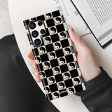 Taichi Checkers Samsung Galaxy Case - Creamcy Cases