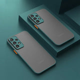 Transparent Clear Matte Samsung Galaxy Case - Creamcy Cases