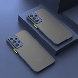 Transparent Clear Matte Samsung Galaxy Case - Creamcy Cases