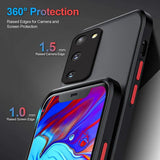 Transparent Clear Matte Samsung Galaxy Case - Creamcy Cases