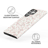 Vintage Floral Samsung Galaxy Case - CREAMCY