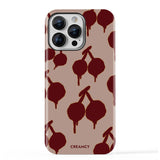 Vivid Red Cherry iPhone Case - CREAMCY