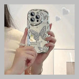 3D Silverwing Butterfly iPhone Case - CREAMCY