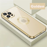 Luxury Electroplated Transparent iPhone Case