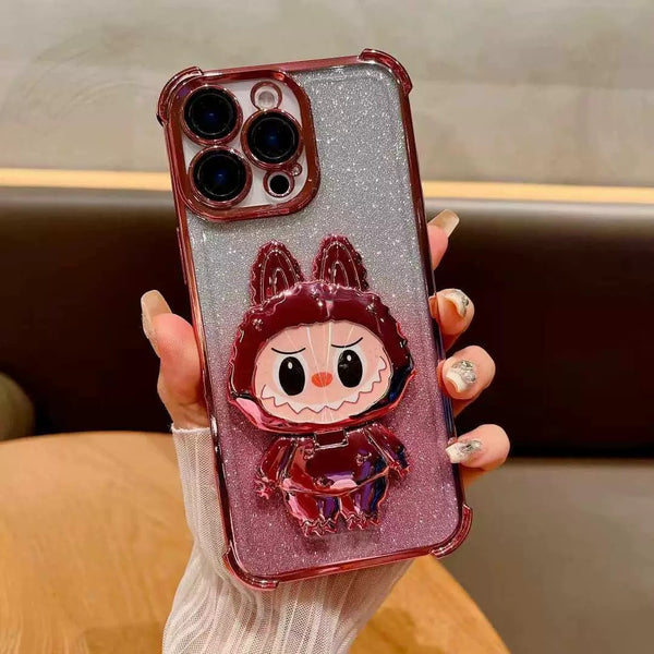Bling Bling 3D Labubu iPhone Case