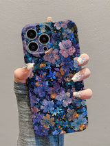 Elegant Hand Drawn Floral Vintage Aesthetic iPhone Case