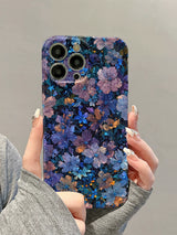Elegant Hand Drawn Floral Vintage Aesthetic iPhone Case