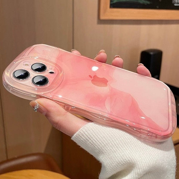Airbag Pink Wave iPhone Case - Creamcy.com CREAMCY Airbag Pink Wave iPhone Case - Creamcy.com CREAMCY