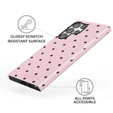 Baby Pink Dot Samsung Galaxy Case - CREAMCY