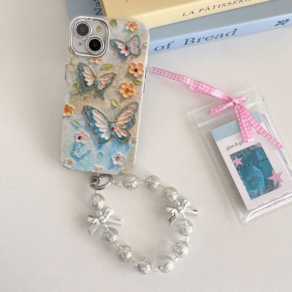 Blossom Flutter Butterfly iPhone Case - CREAMCY