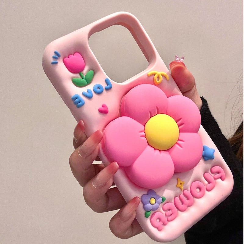 BlossomBloom Pop - Up iPhone Case - CREAMCY