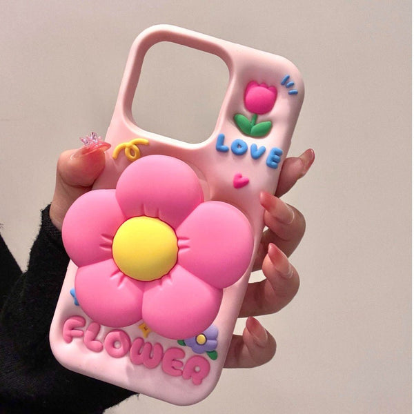 BlossomBloom Pop - Up iPhone Case - CREAMCY