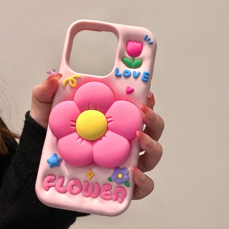 BlossomBloom Pop - Up iPhone Case - CREAMCY