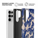 Butterfly Whisper Samsung Galaxy Case - CREAMCY