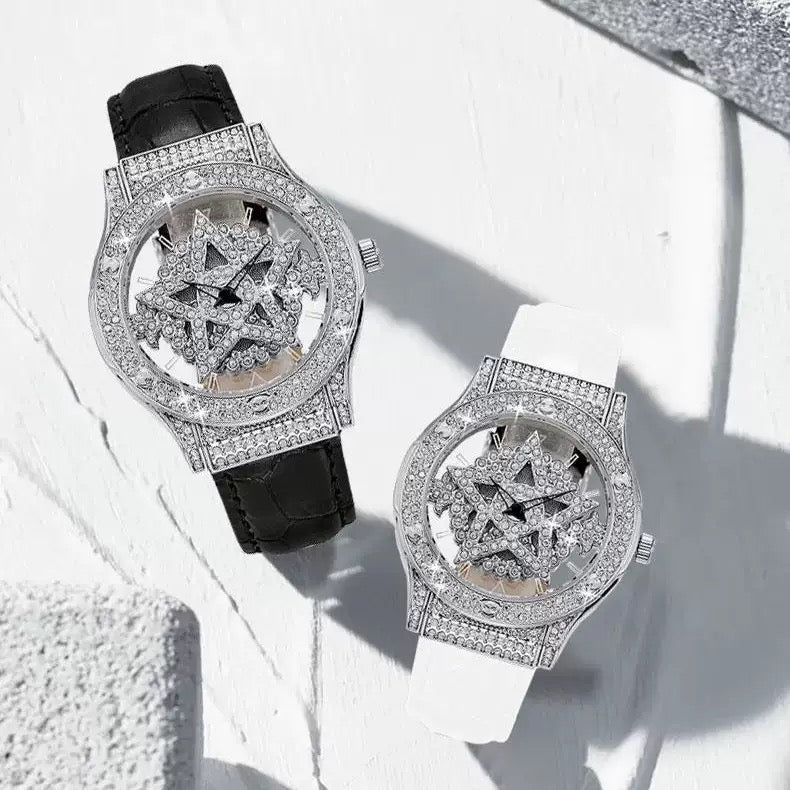 Creamcy™ Twinkling StarSpin Diamond Watch - CREAMCY