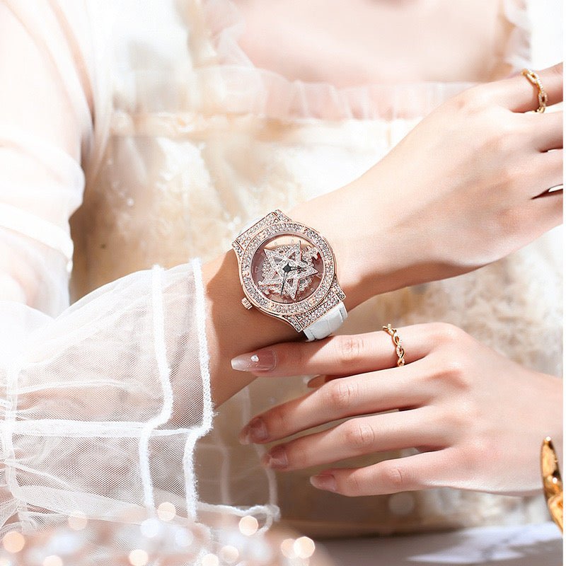Creamcy™ Twinkling StarSpin Diamond Watch - CREAMCY