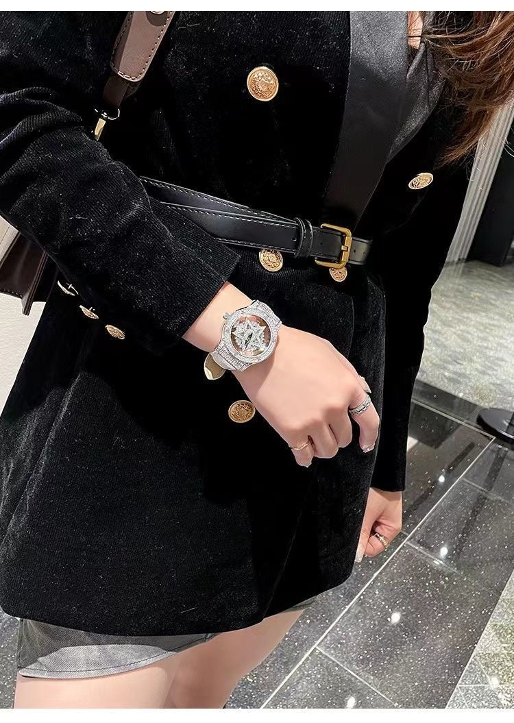 Creamcy™ Twinkling StarSpin Diamond Watch - CREAMCY