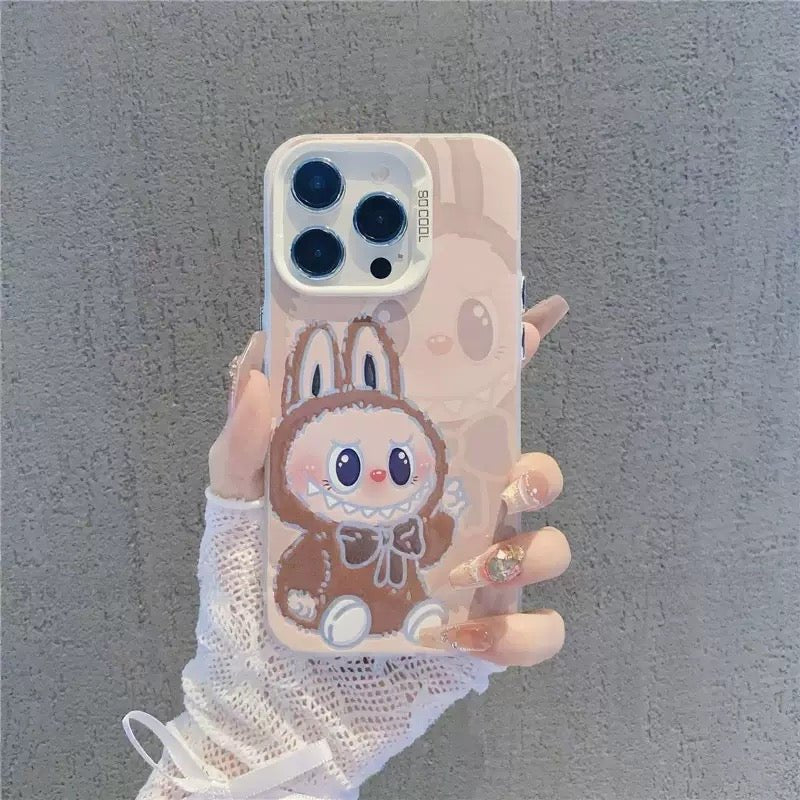 Cute Labubu Cartoon iPhone Case - CREAMCY