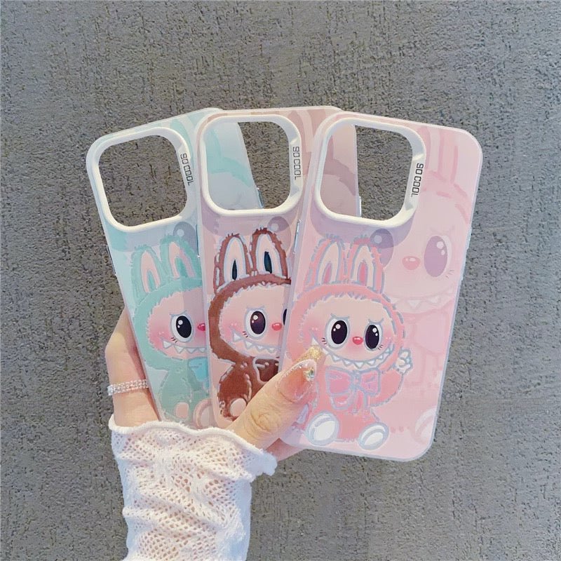 Cute Labubu Cartoon iPhone Case - CREAMCY