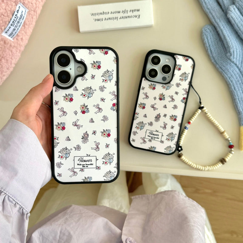 Dainty Floral iPhone Case - CREAMCY