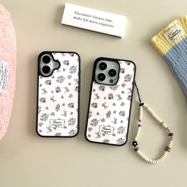 Dainty Floral iPhone Case - CREAMCY